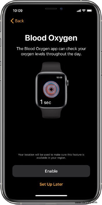 So verwenden Sie die Blutsauerstoff-App auf der Apple Watch Series 6 
