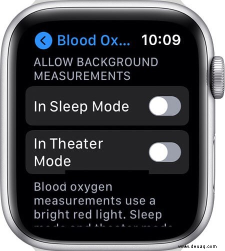 So verwenden Sie die Blutsauerstoff-App auf der Apple Watch Series 6 