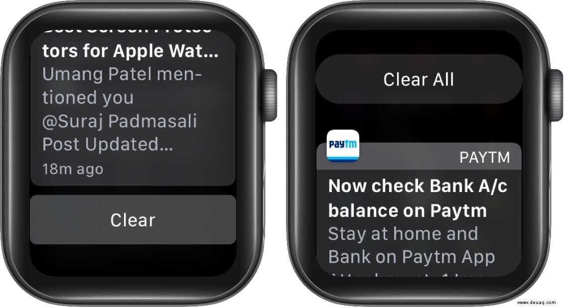 Was bedeutet Red Dot auf der Apple Watch und wie wird man ihn los? 