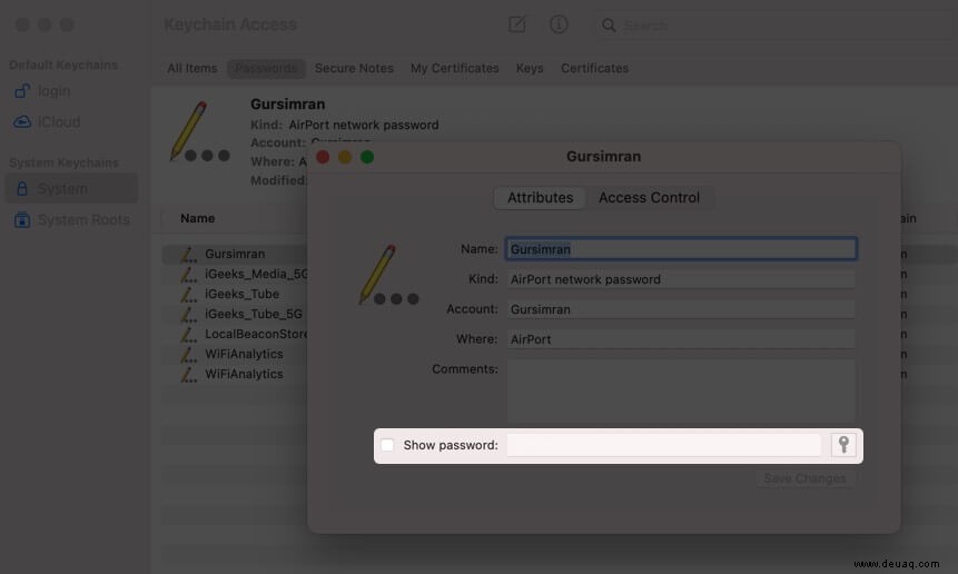 So finden Sie das WLAN-Passwort auf dem Mac (2 einfache Möglichkeiten) 