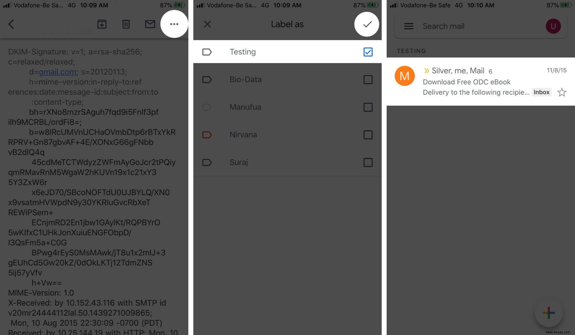 Tipps zur Verwendung der Google Mail-App wie ein Profi auf iPhone und iPad 