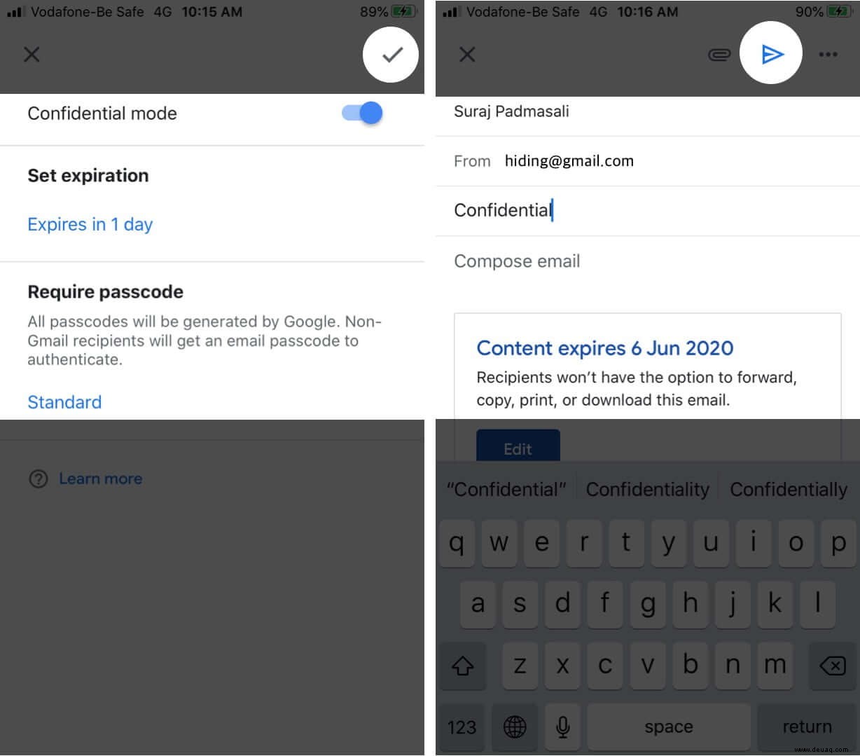 Tipps zur Verwendung der Google Mail-App wie ein Profi auf iPhone und iPad 