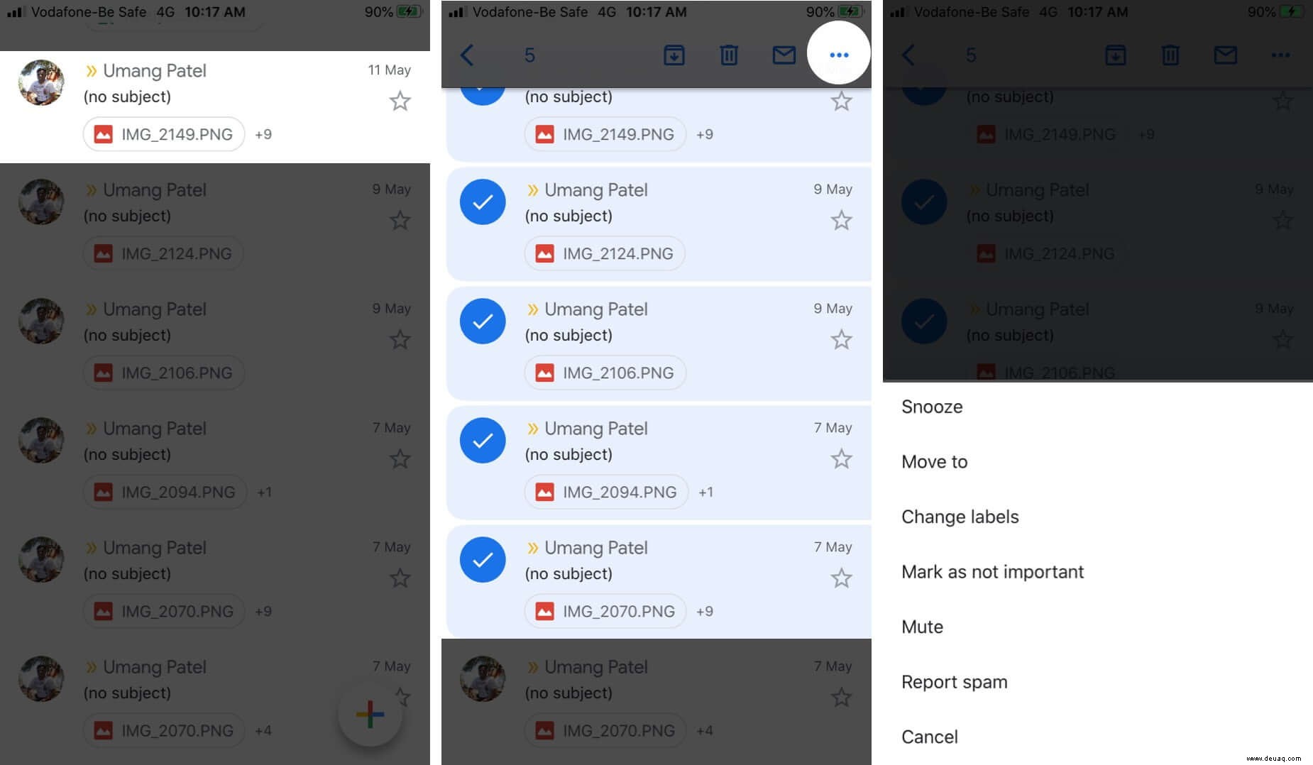 Tipps zur Verwendung der Google Mail-App wie ein Profi auf iPhone und iPad 