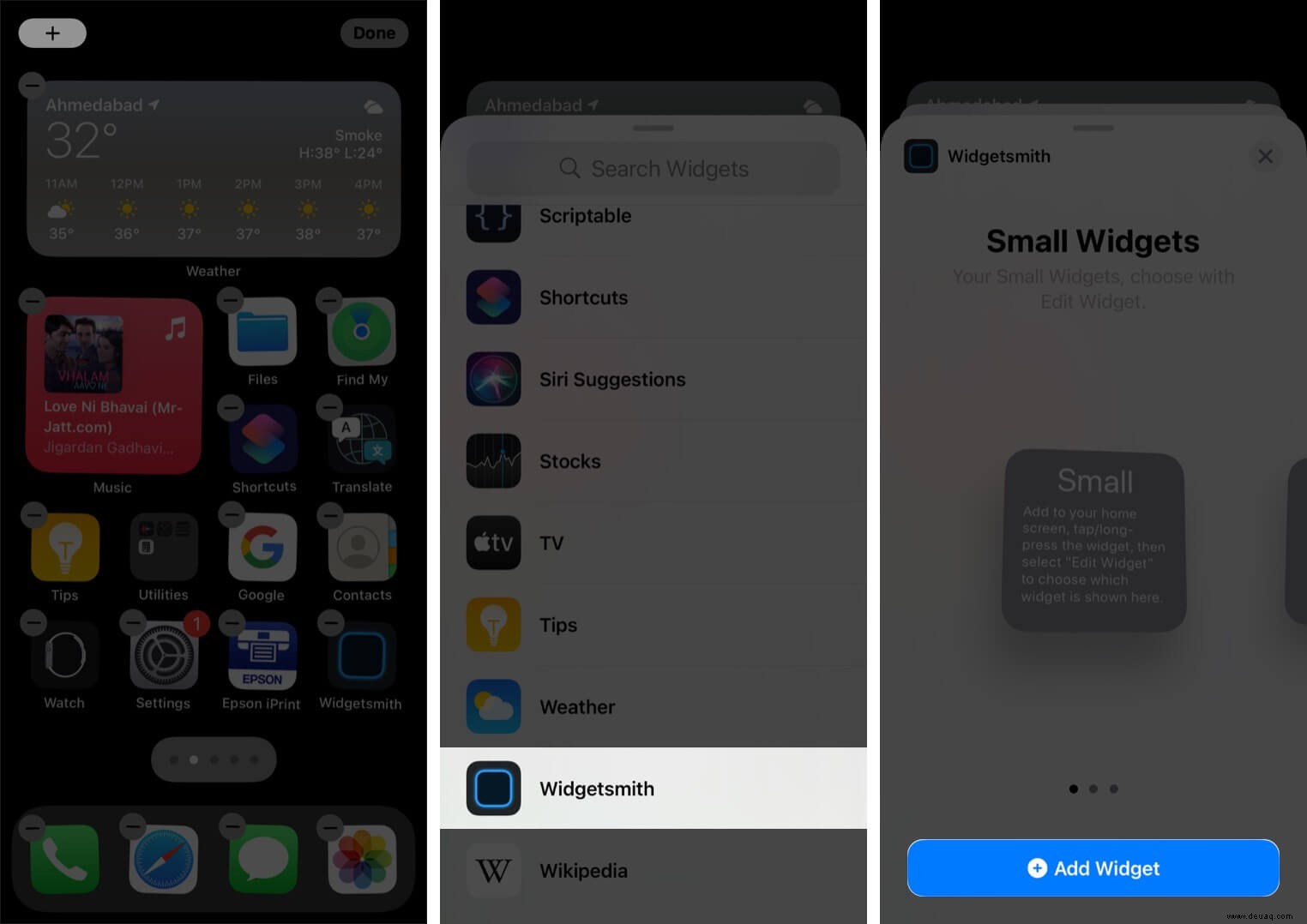 iOS 14:So verwenden Sie die WidgetSmith-App auf Ihrem iPhone 