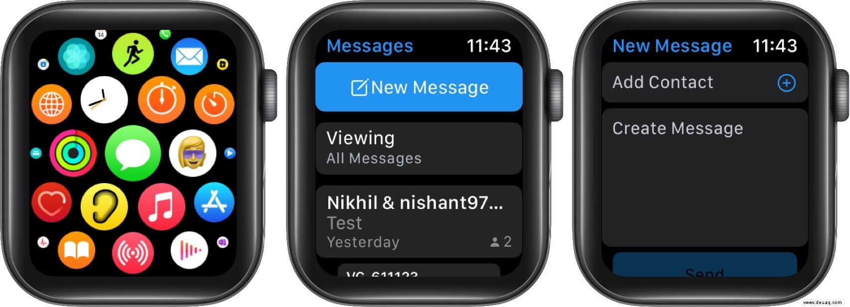 So ändern Sie die Diktiersprache auf der Apple Watch 