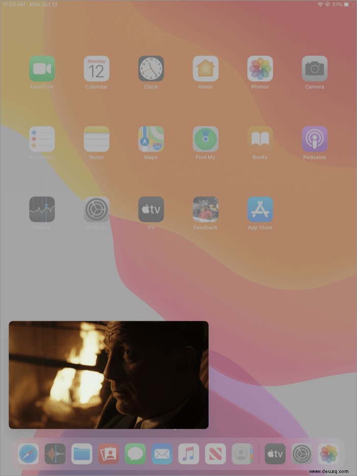 So verwenden Sie das Dock auf Ihrem iPad in iPadOS 14 oder 13 