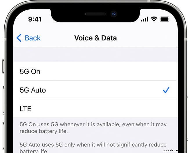 5G funktioniert nicht auf dem iPhone 12? Hier ist die Lösung! 