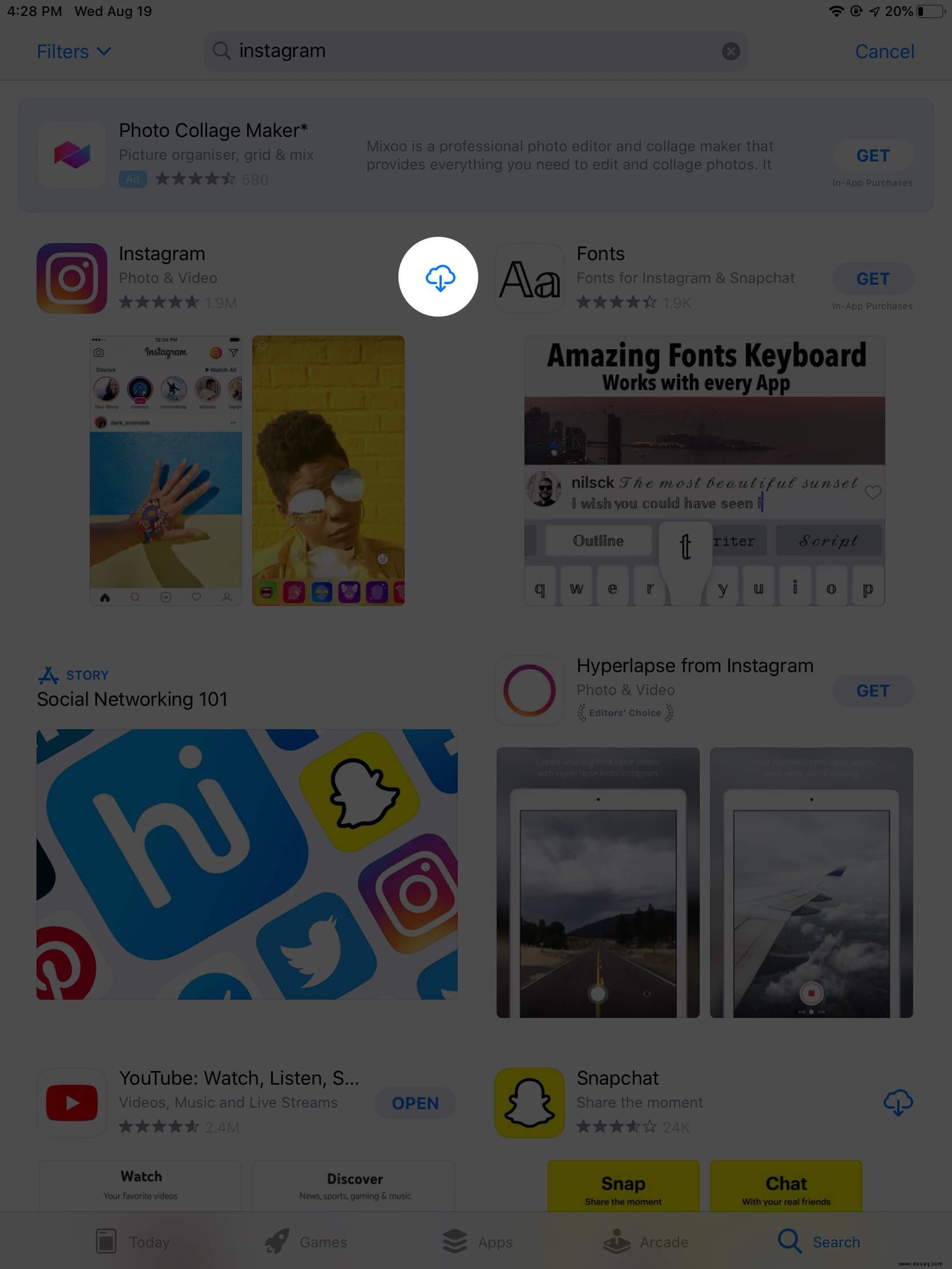 So erhalten Sie Instagram auf dem iPad im Jahr 2021 (Installationsanleitung) 