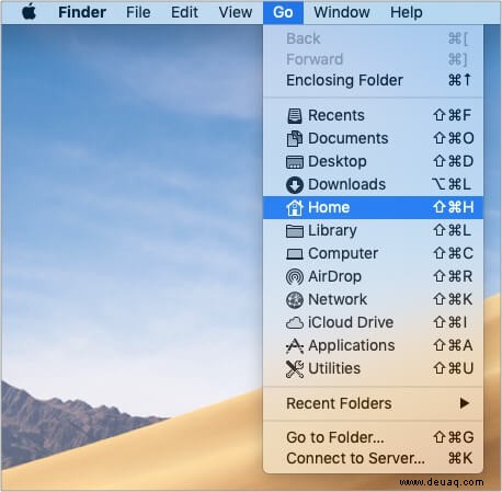 So stellen Sie den Ordner „Fehlende Downloads“ im Mac-Dock wieder her 