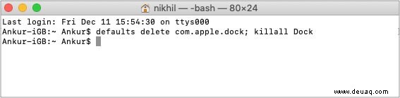 So stellen Sie den Ordner „Fehlende Downloads“ im Mac-Dock wieder her 