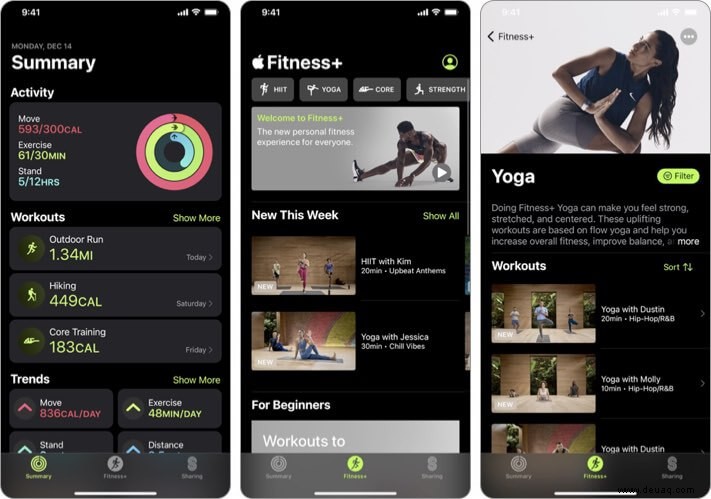 Tipps zum Beheben, dass Apple Fitness+ nicht auf iPhone, iPad oder Apple Watch angezeigt wird 