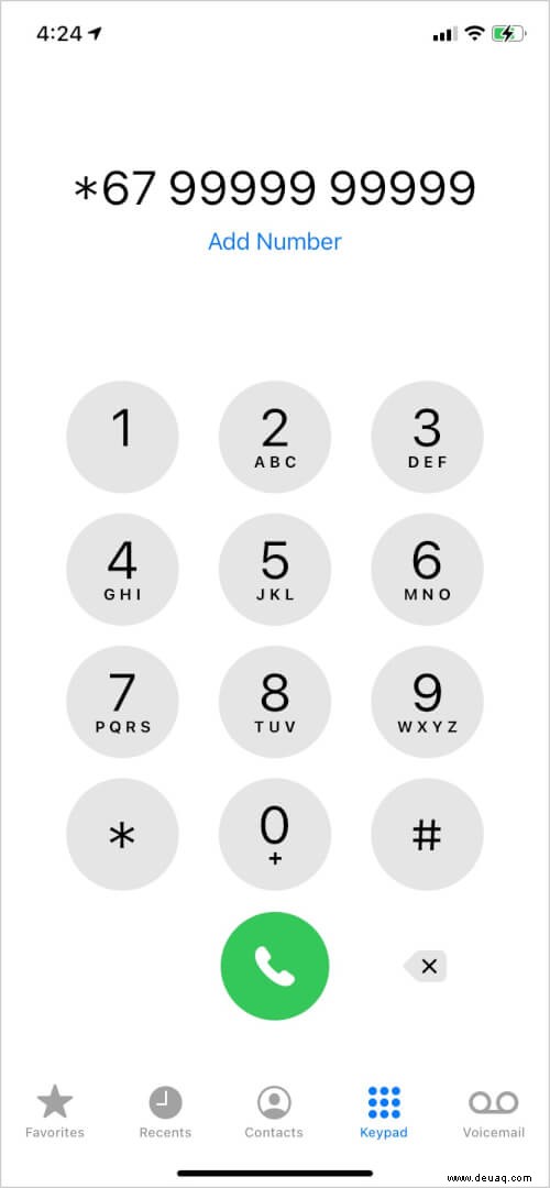 So verstecken Sie Ihre Anrufer-ID, wenn Sie auf dem iPhone telefonieren 
