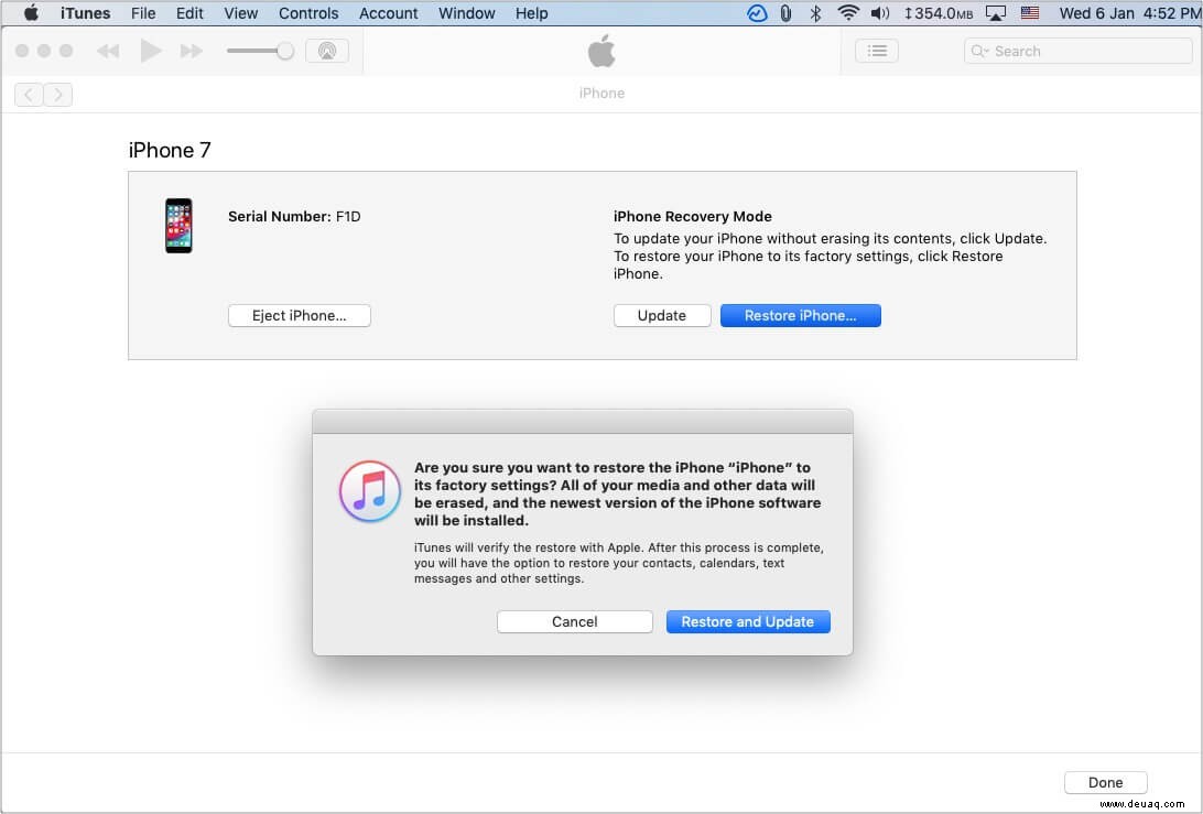 iPhone ist deaktiviert? So beheben Sie das Problem mit oder ohne Verbindung zu iTunes 