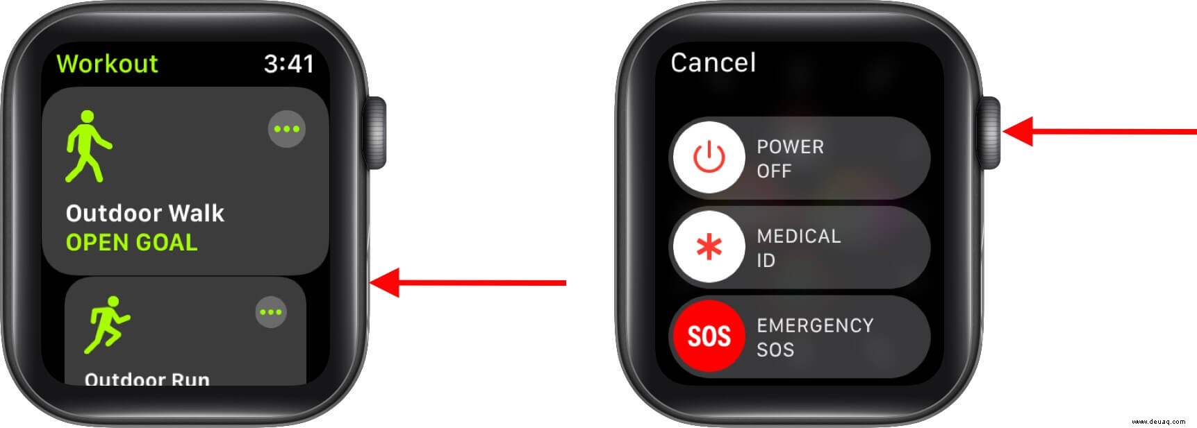 So schließen Sie Apps auf der Apple Watch 