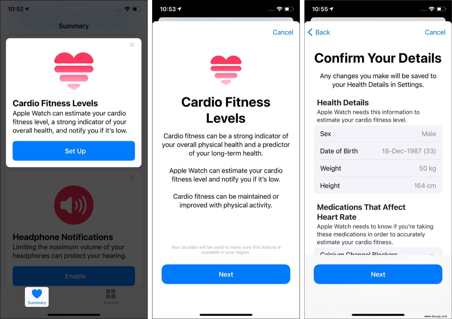 So verwenden Sie Cardio Fitness auf iPhone und Apple Watch (Fitness-Anleitung) 