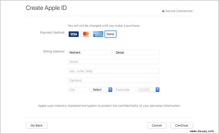 So erstellen Sie eine Apple ID ohne Kreditkarte (3 einfache Möglichkeiten) 