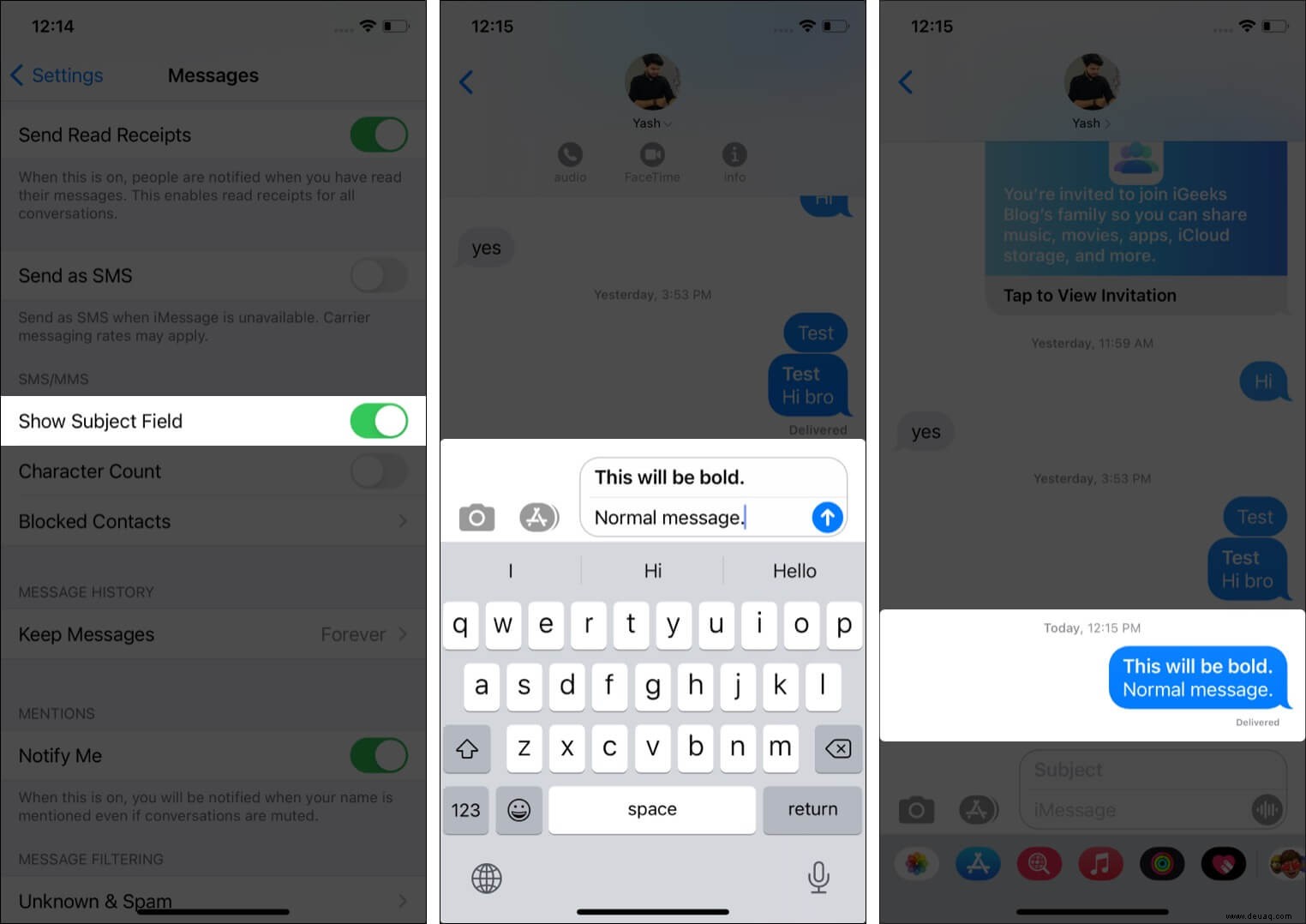 Die 33 besten iMessage-Tipps und Tricks für iPhone-Benutzer [iOS 15 aktualisiert] 