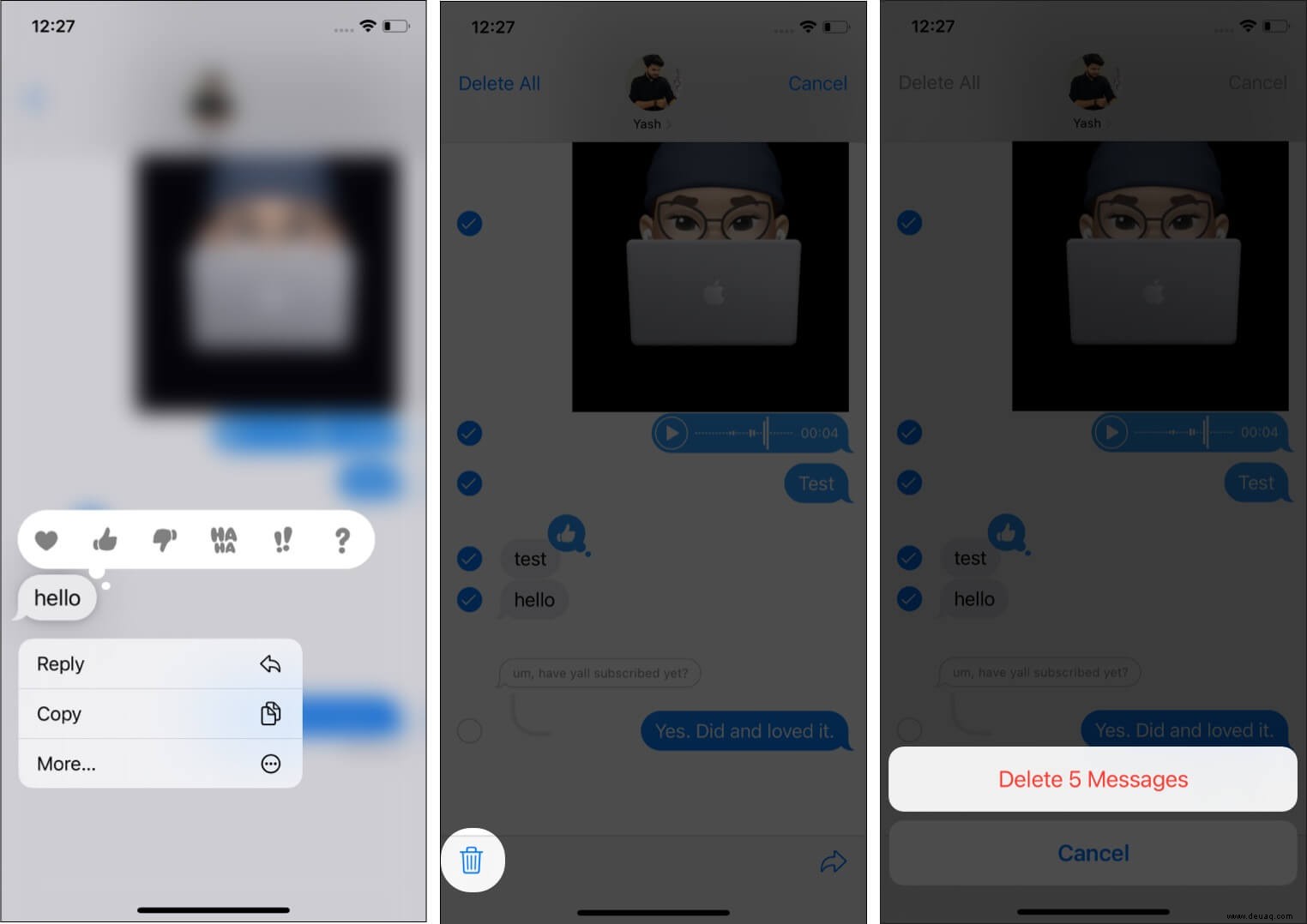 Die 33 besten iMessage-Tipps und Tricks für iPhone-Benutzer [iOS 15 aktualisiert] 