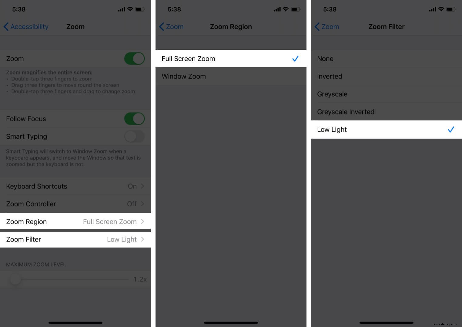 So machen Sie Ihren iPhone-Bildschirm mit 3 Tipps dunkler 