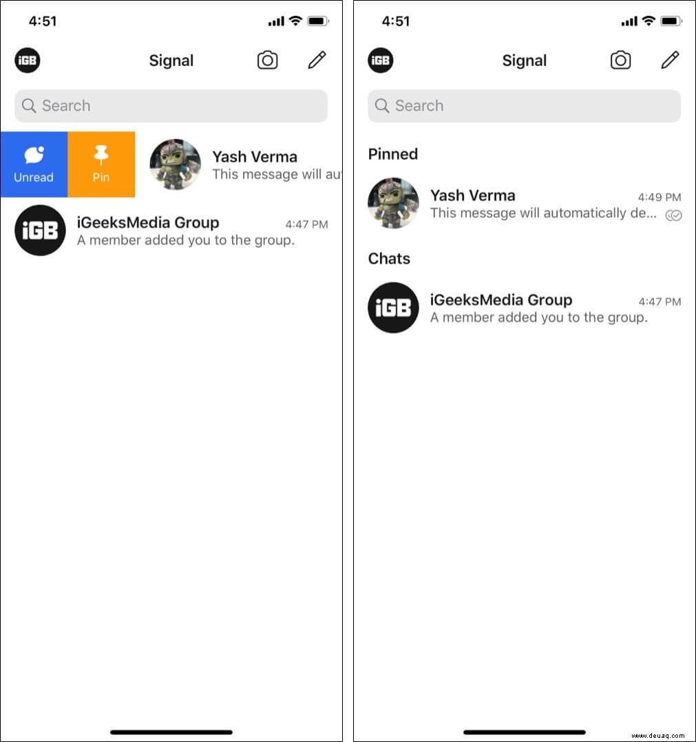 Die besten Signal Messenger Tipps und Tricks für iPhone-Benutzer 