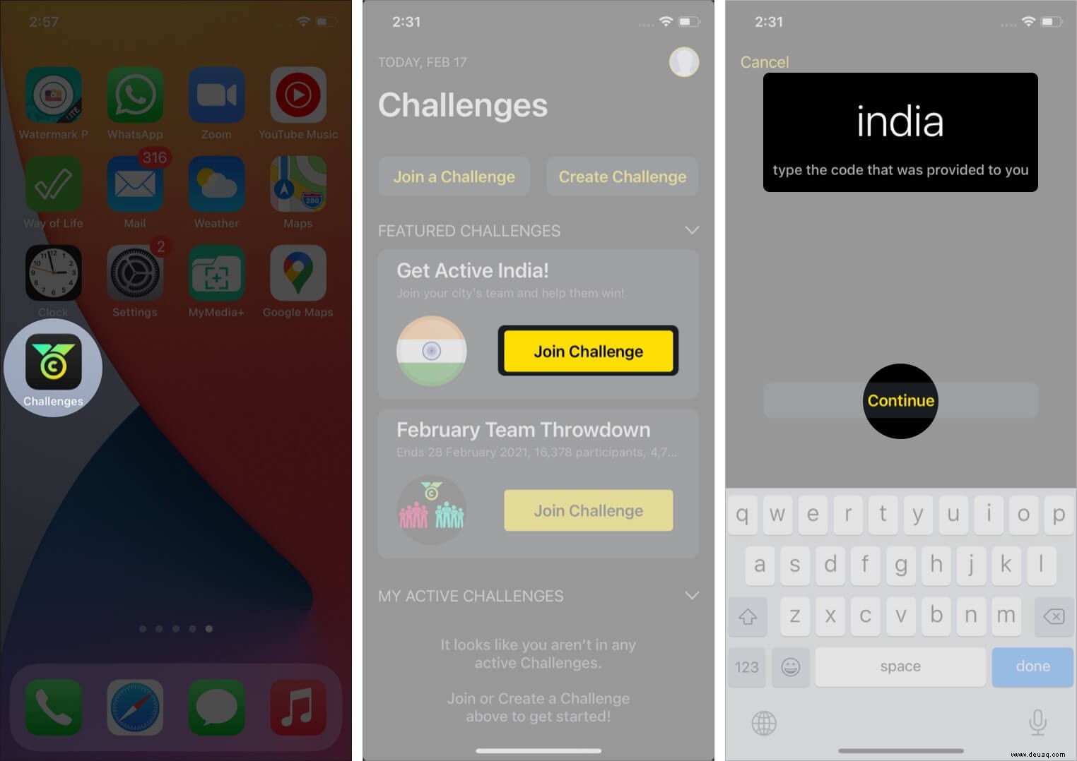 So nehmen Sie an der Apple Watch-Challenge „Get Active India“ teil 