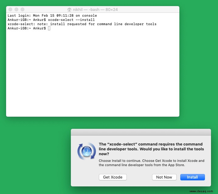 So installieren Sie Homebrew in macOS Catalina oder M1 Mac 