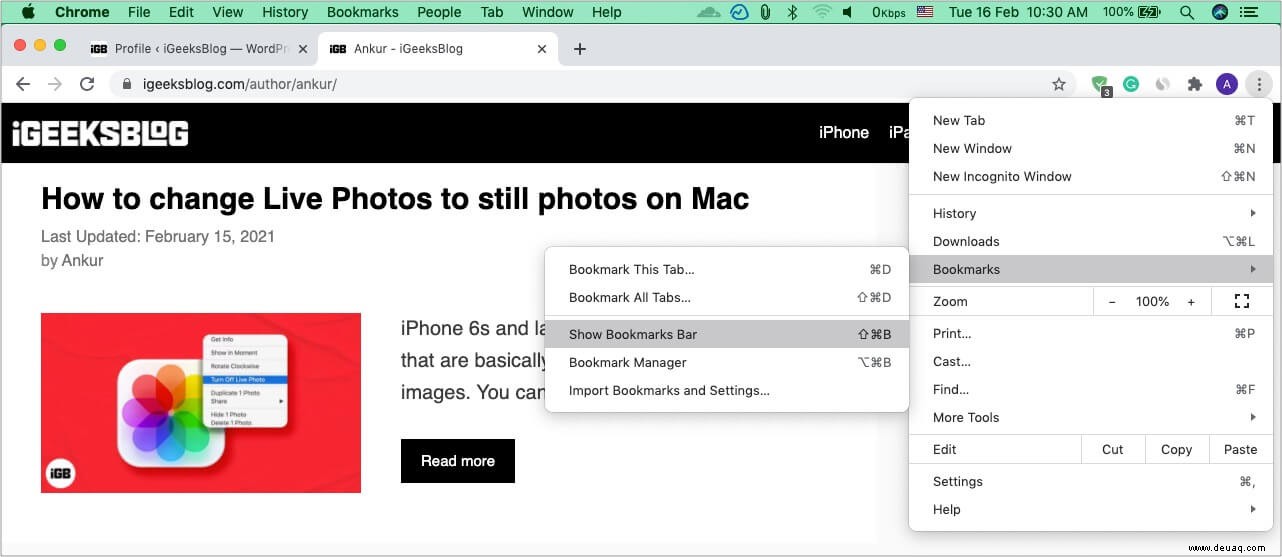 36 Chrome-Tipps und -Tricks für Mac:Erledigen Sie Ihre Arbeit schnell 