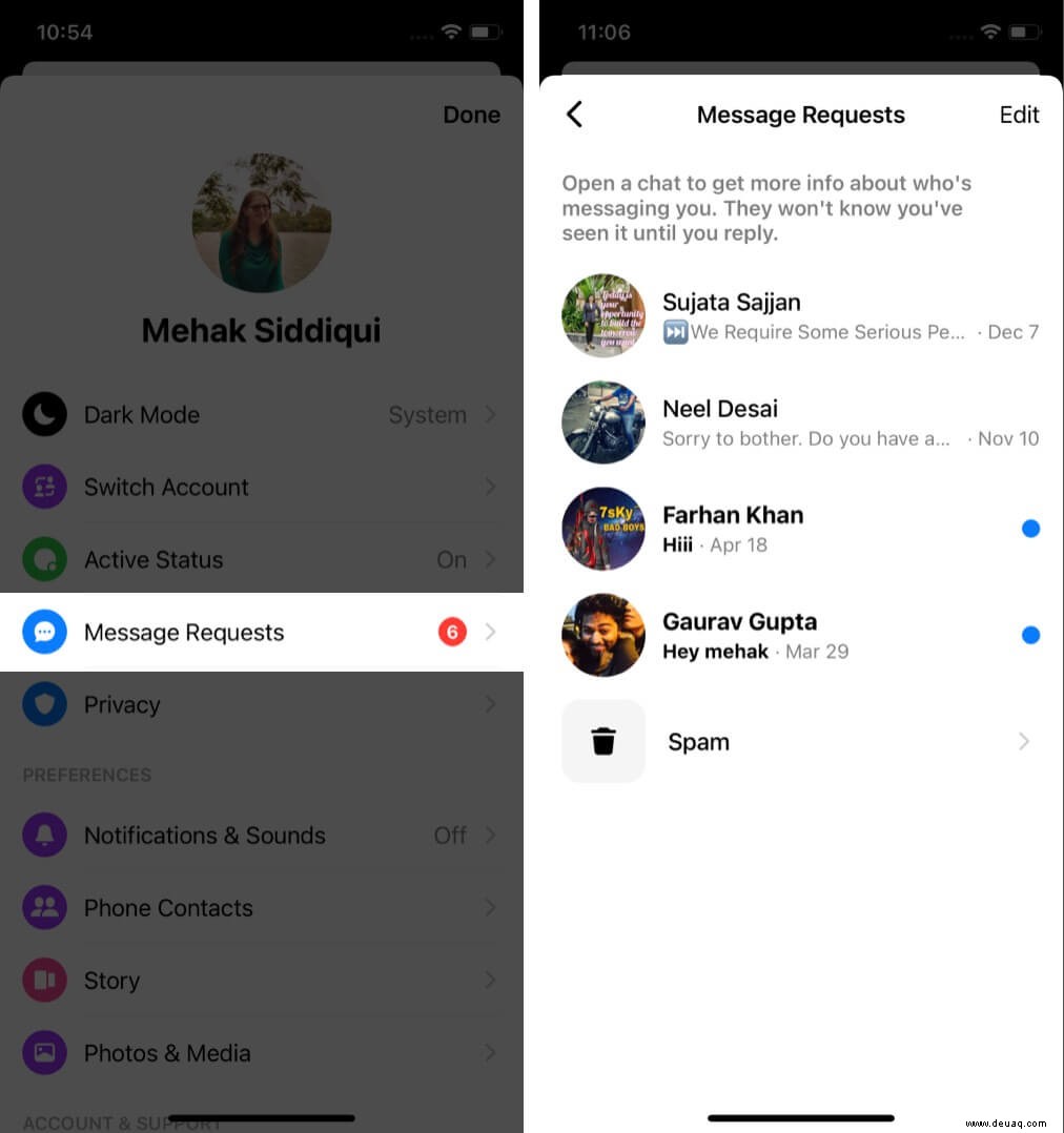 So finden Sie Ihren Facebook Messenger-Verlauf auf iPhone, iPad oder Desktop 