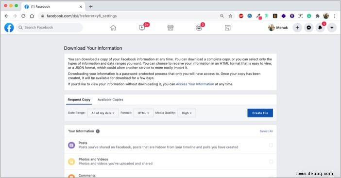 So finden Sie Ihren Facebook Messenger-Verlauf auf iPhone, iPad oder Desktop 