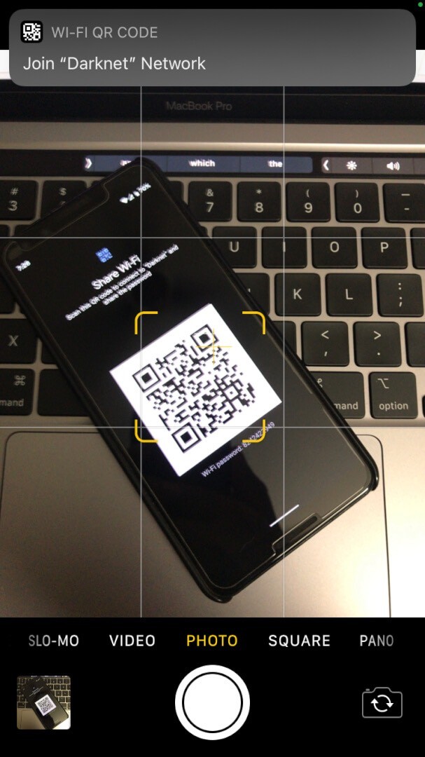 So teilen Sie ein Wi-Fi-Passwort vom iPhone mit Android 