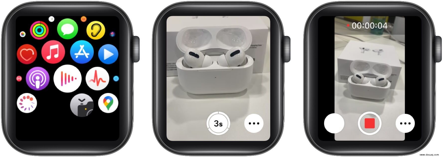 So verwenden Sie eine Apple Watch zur Steuerung Ihrer iPhone-Kamera 