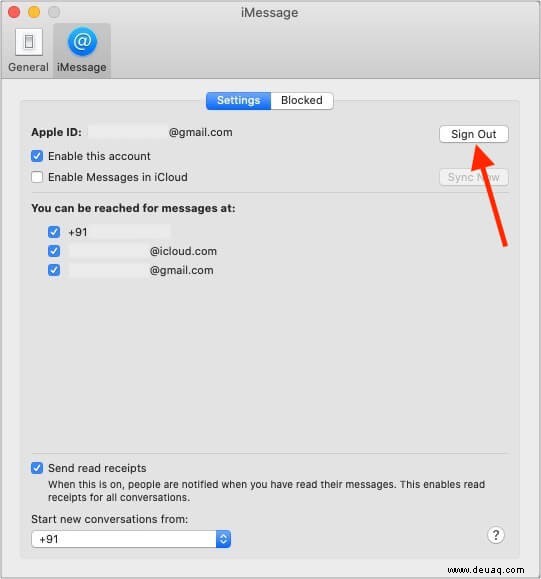 So melden Sie sich in nur 5 einfachen Schritten von iMessage auf dem Mac ab 