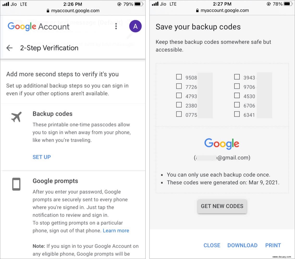 So richten Sie die Google-Bestätigung in zwei Schritten auf iPhone und iPad ein 