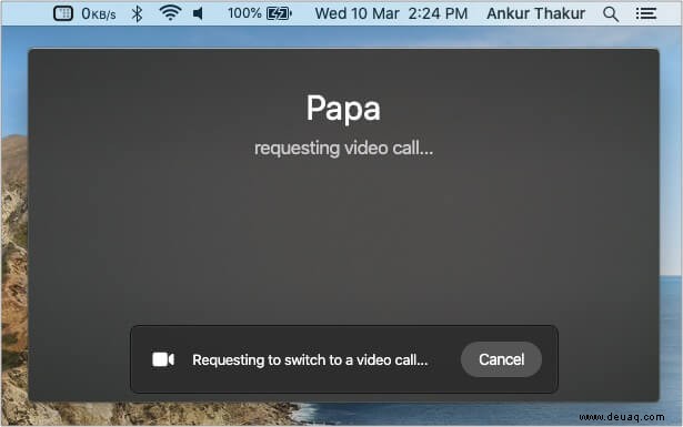 So tätigen Sie WhatsApp-Video- und -Audioanrufe auf dem Mac 