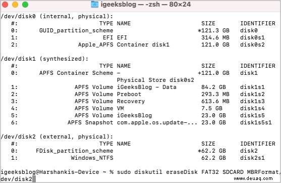 So formatieren Sie die SD-Karte auf dem Mac (3 einfache Möglichkeiten erklärt) 