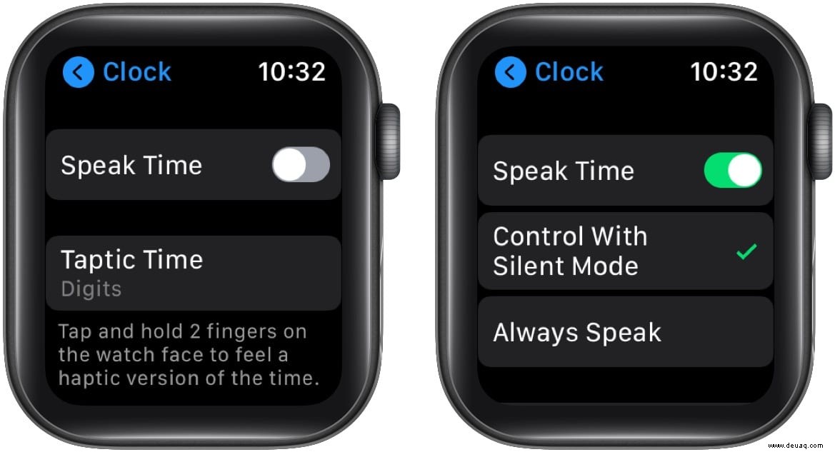 So verwenden Sie Taptic Time auf der Apple Watch:Eine detaillierte Anleitung 