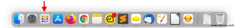 So erhalten Sie Launchpad auf dem Mac Dock (in nur 3 schnellen Schritten) 