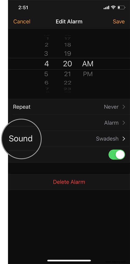 So stellen Sie einen Apple Music-Song als iPhone-Wecker ein 