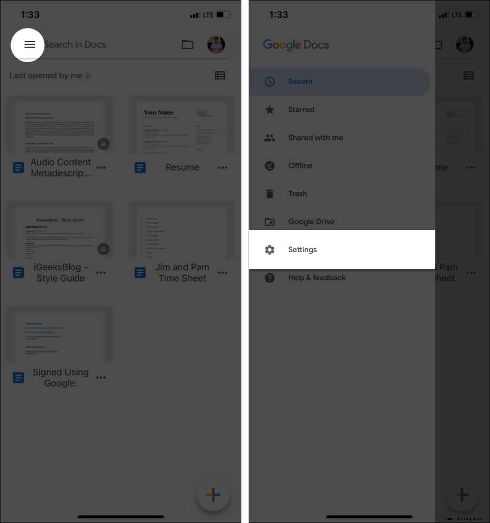 So verwenden Sie Google Docs im Dunkelmodus auf iPhone, Android und PC 