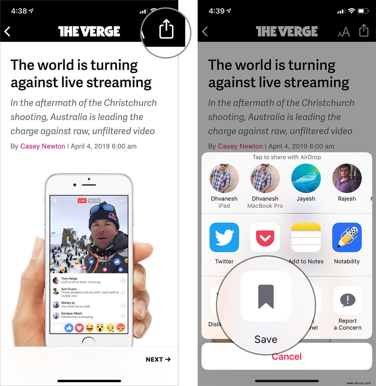 So verwenden Sie Apple News auf iPhone und iPad 