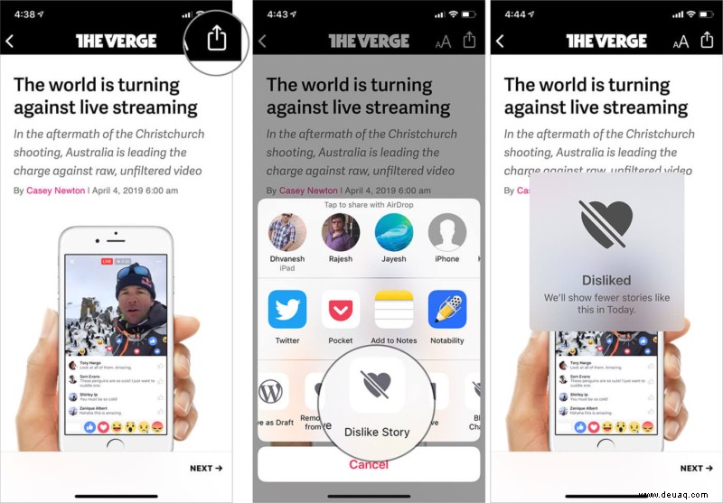 So verwenden Sie Apple News auf iPhone und iPad 