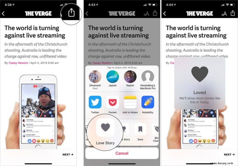 So verwenden Sie Apple News auf iPhone und iPad 