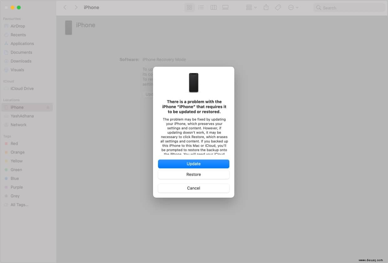 So setzen Sie einen vergessenen iPhone-Passcode zurück, ohne Daten zu verlieren 