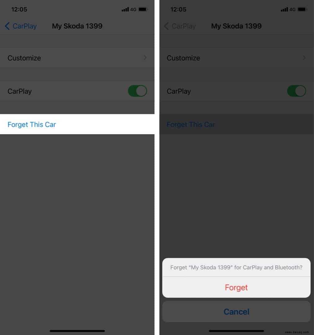 So deaktivieren Sie App-Benachrichtigungen in Apple CarPlay 