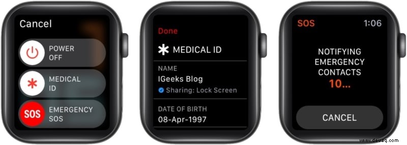 So richten Sie eine medizinische Notfall-ID auf dem iPhone und der Apple Watch ein 