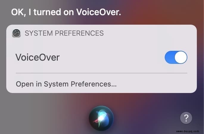 So verwenden Sie VoiceOver mit der Touch Bar auf dem MacBook Pro 
