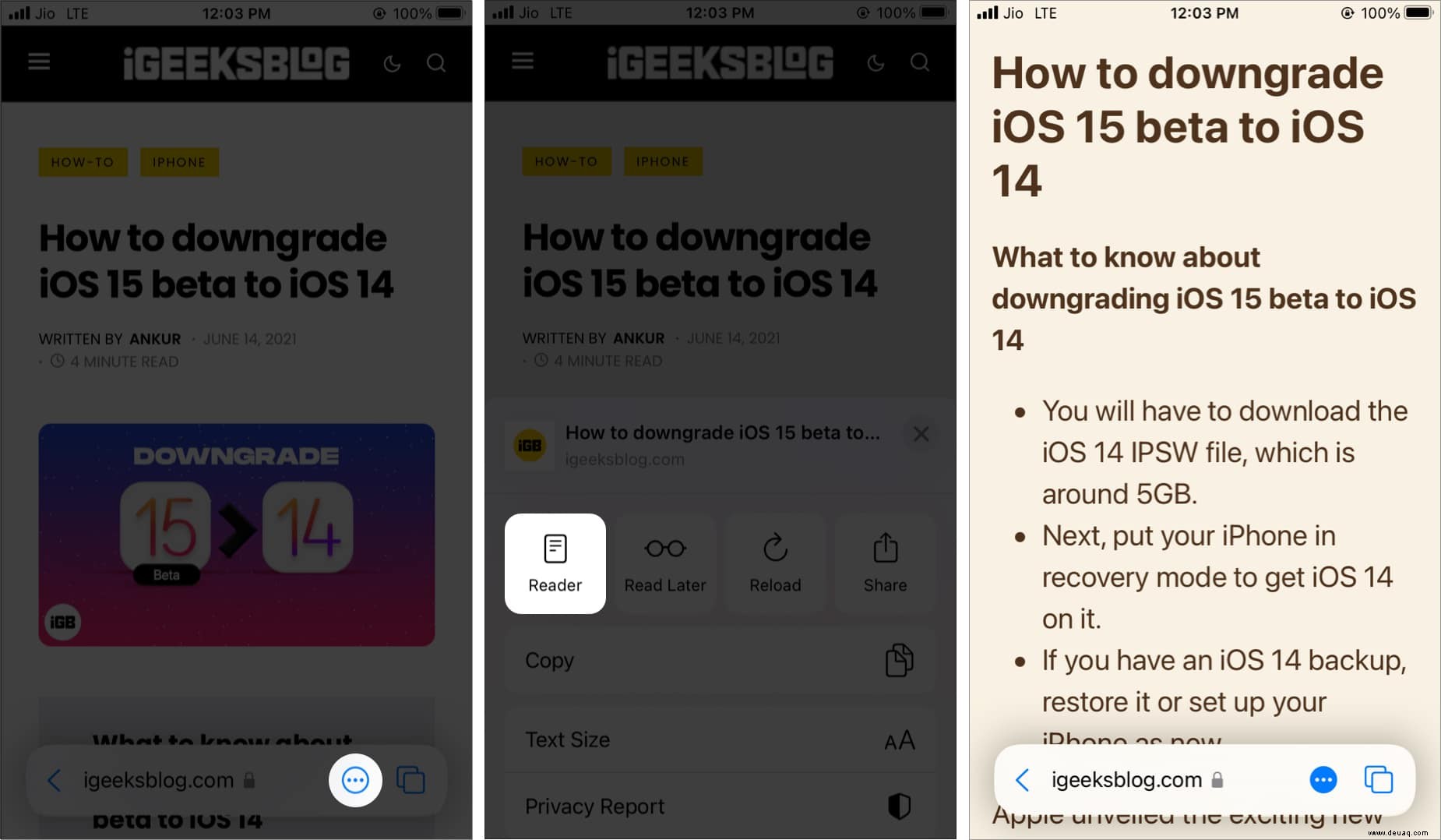 iOS 15:So verwalten Sie Website-Einstellungen in Safari auf dem iPhone oder iPad 