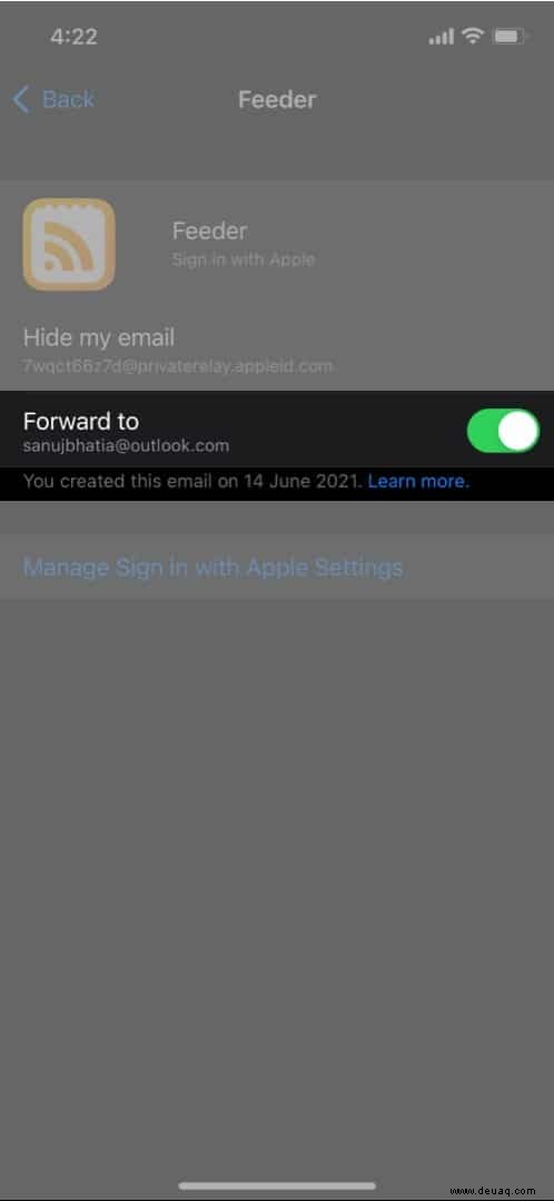 iOS 15:Was ist Hide My Email und wie verwende ich es auf dem iPhone? 