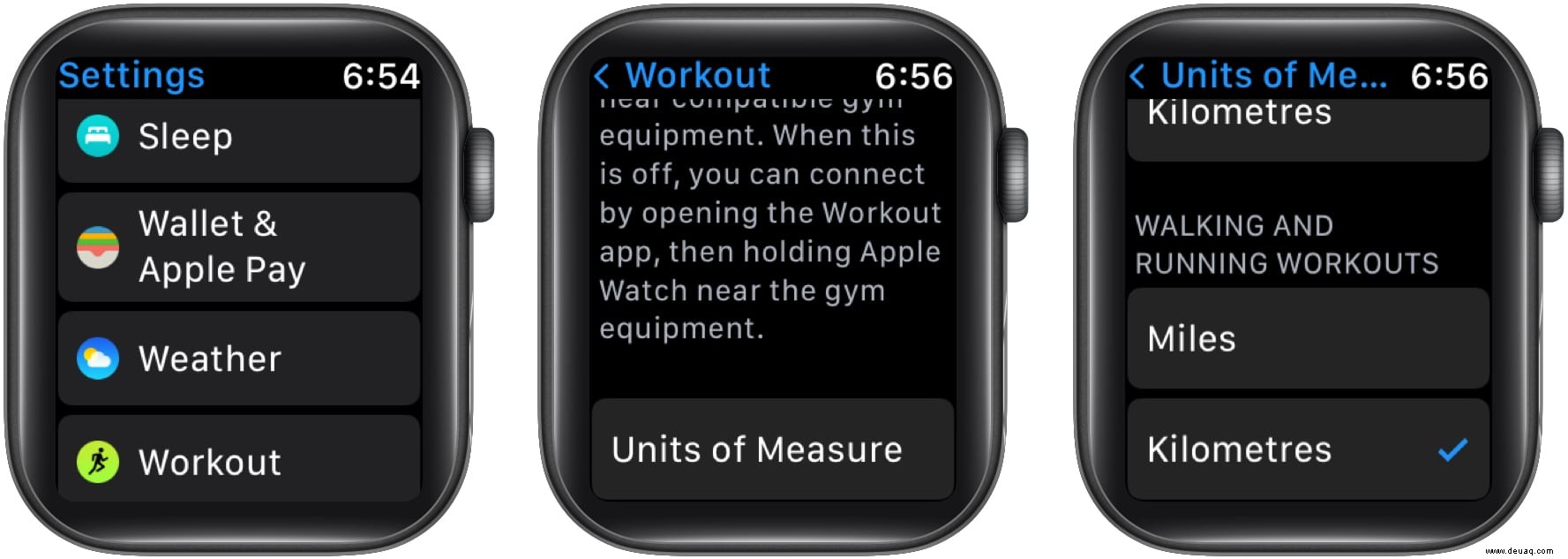 So ändern Sie Entfernungseinheiten auf Apple Watch und iPhone 