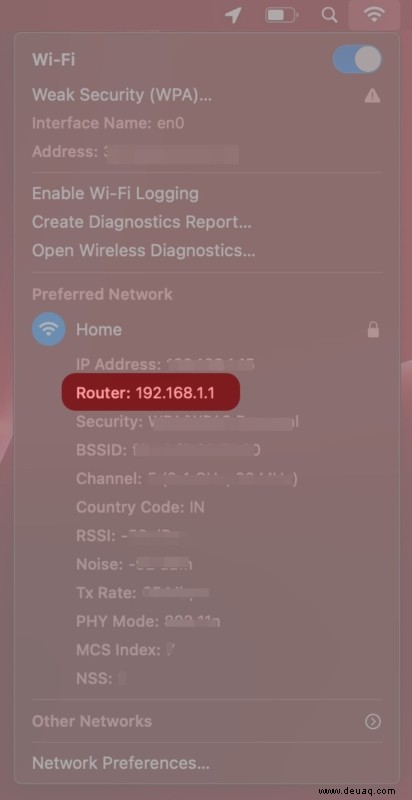 So finden Sie eine Router-IP-Adresse auf einem Mac (3 einfache Möglichkeiten) 